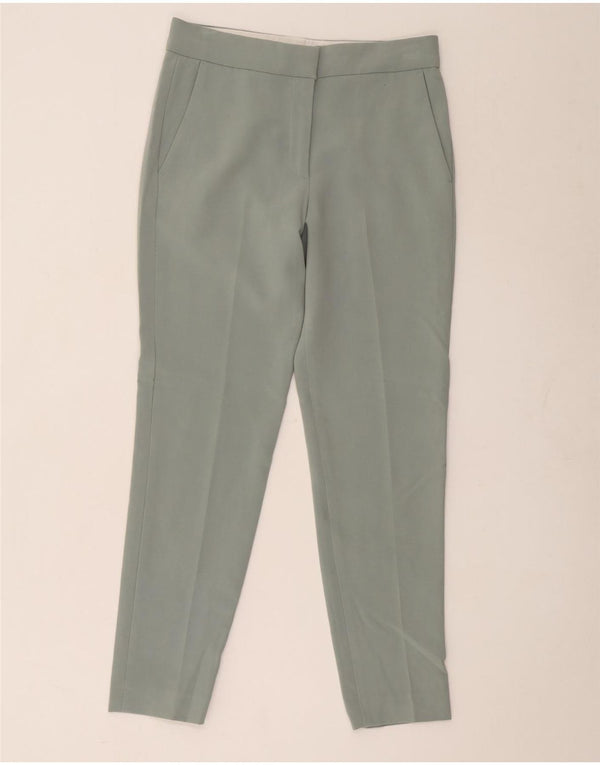 French Connection Pantalones chinos ajustados para mujer UK 8 Small W30 L27 Verde