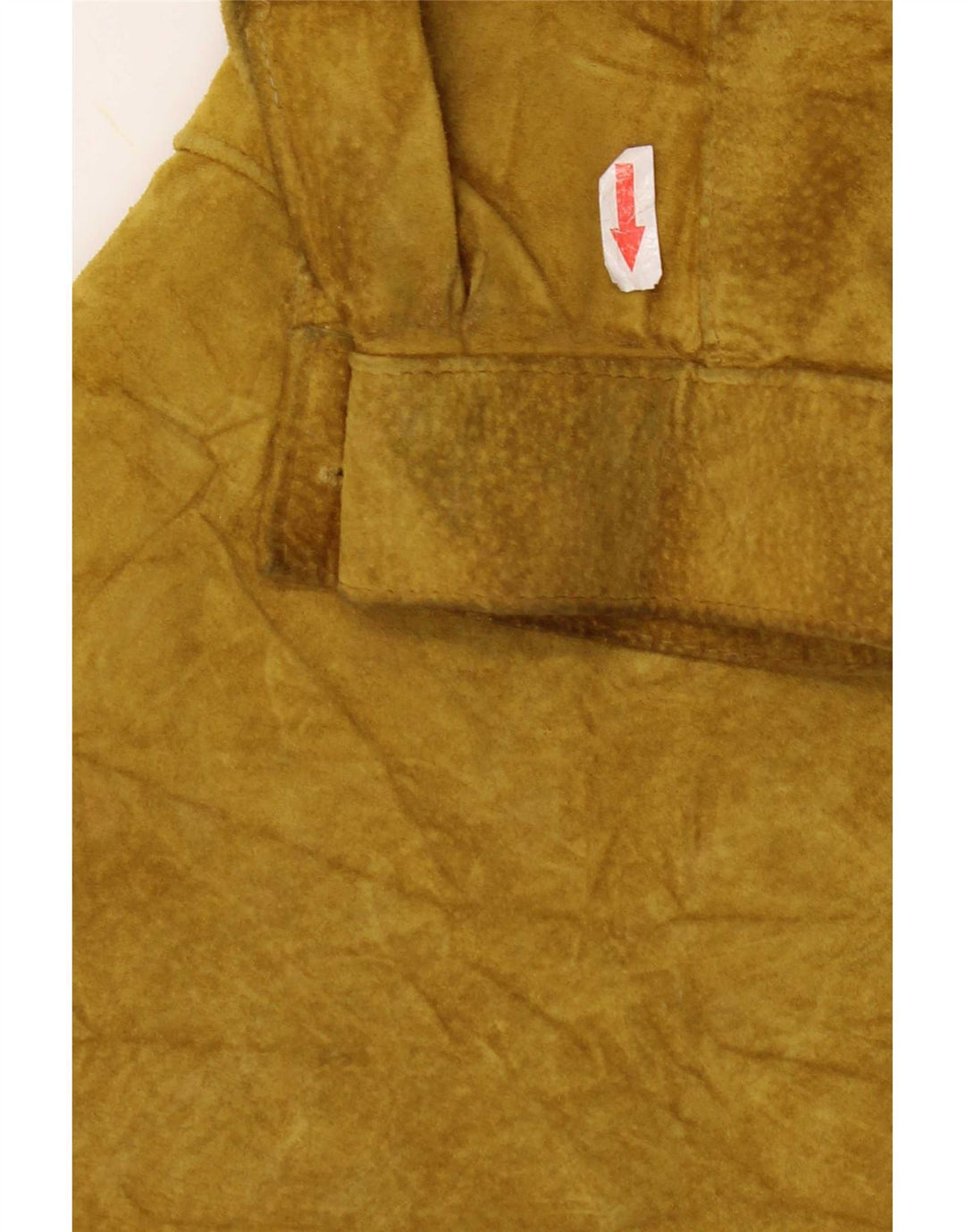 Chaqueta de ante vintage para mujer IT 48 XL Caqui