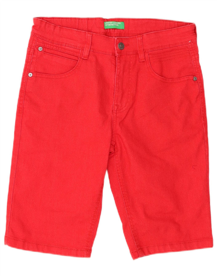 Benetton Shorts Vaqueros Para Niño 15-16 Años W29 Rojo