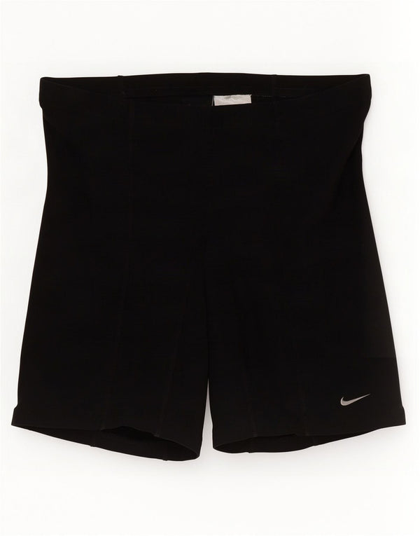 Nike Pantalones cortos deportivos para mujer UK 44 Mediano Negro Poliéster