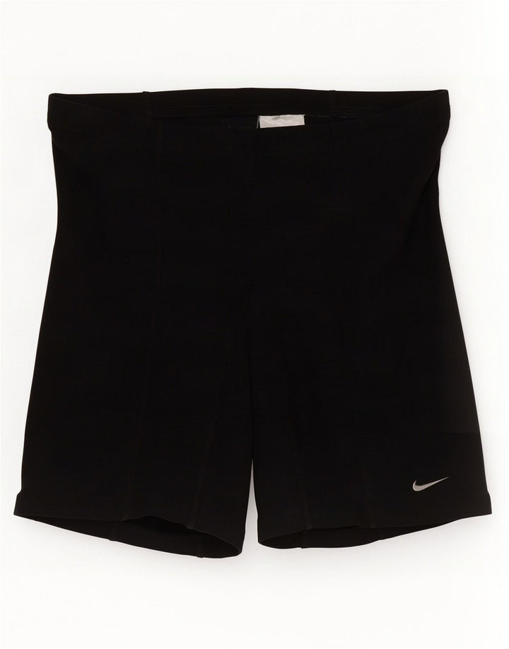 Nike Pantalones cortos deportivos para mujer UK 44 Mediano Negro Poliéster