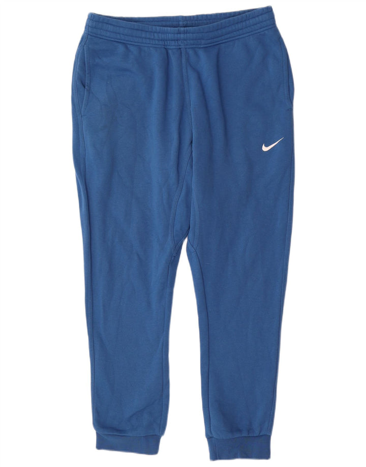 Nike - Pantalones de chándal para hombre, color azul, algodón