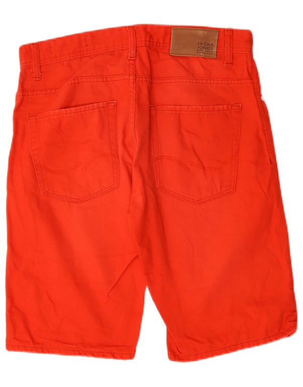 Pantalones cortos vaqueros Jack & Jones para hombre W32 Medium Red
