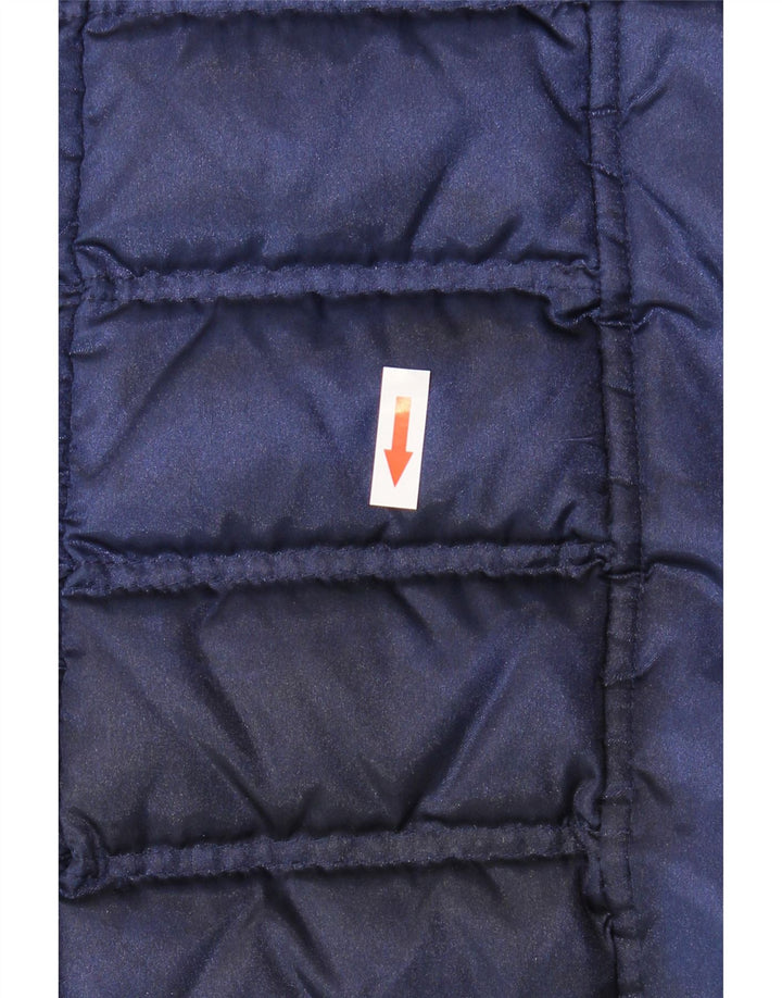 Fila Abrigo acolchado con capucha para mujer Reino Unido 44 Grande Azul marino
