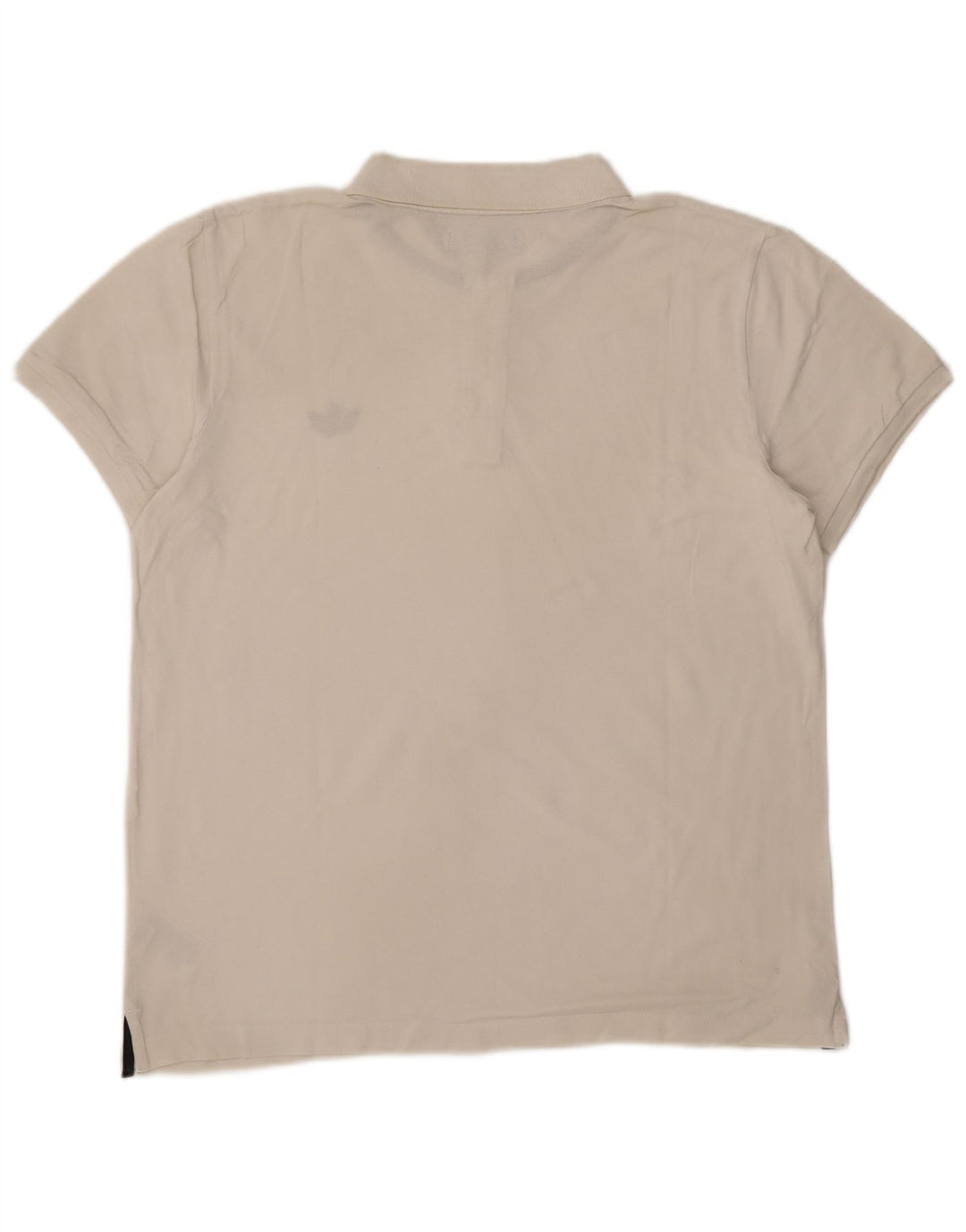 Polo Adidas Hombre Grande Blanco Algodón
