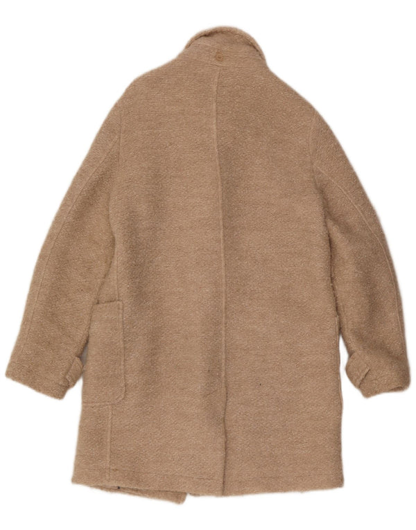 Tommy Hilfiger Trenca para mujer UK 10 Small Beige Wool