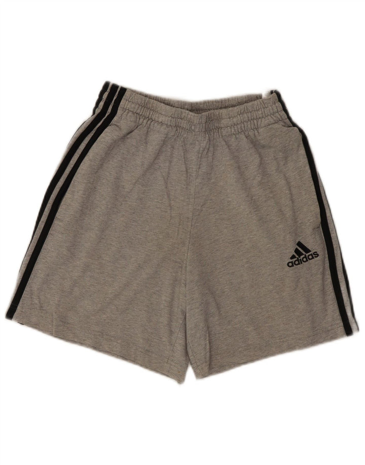 Adidas Hombre Pantalones Cortos Deportivos Pequeño Gris