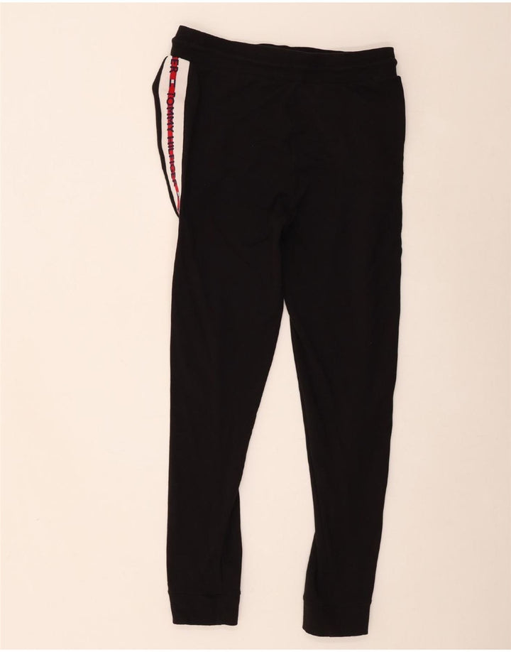 Tommy Hilfiger Pantalones de chándal para hombre Joggers Medium Black Colourblock