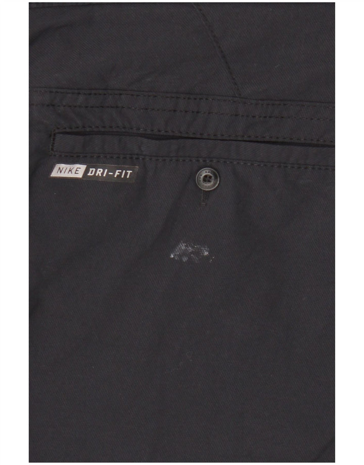 Hurley Pantalones cortos chinos para hombre W38 XL Nylon gris