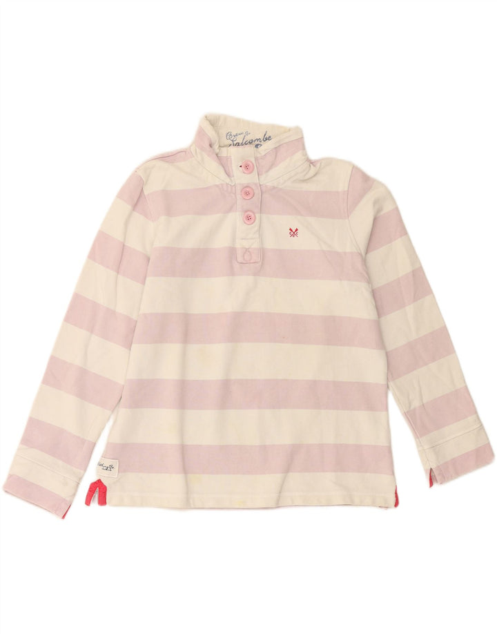 Crew Clothing Sudadera para mujer Jumper UK 14 Large Off White Cotton