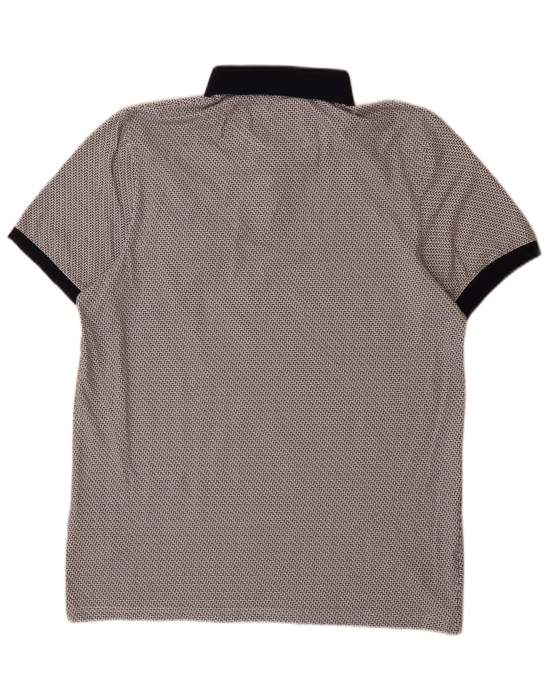 Ted Baker Polo para hombre Talla 4 Grande Algodón con manchas grises