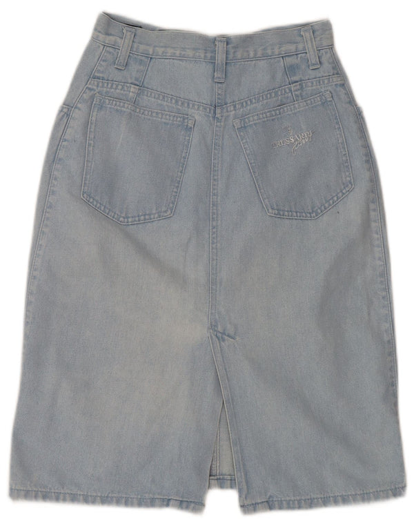 Falda Vaquera Trussardi Mujer W24 XS Azul
