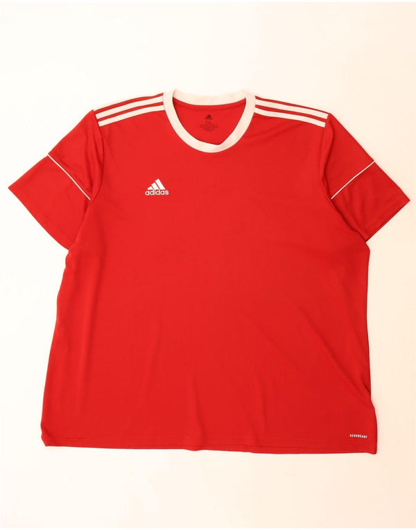 Adidas Camiseta Aeroready para hombre Top 3XL Poliéster rojo
