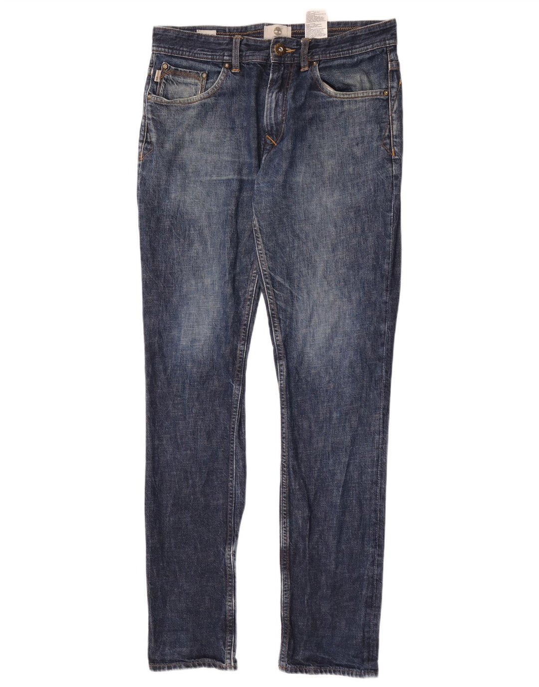 Timberland Vaqueros ajustados para hombre W32 L33 Algodón azul
