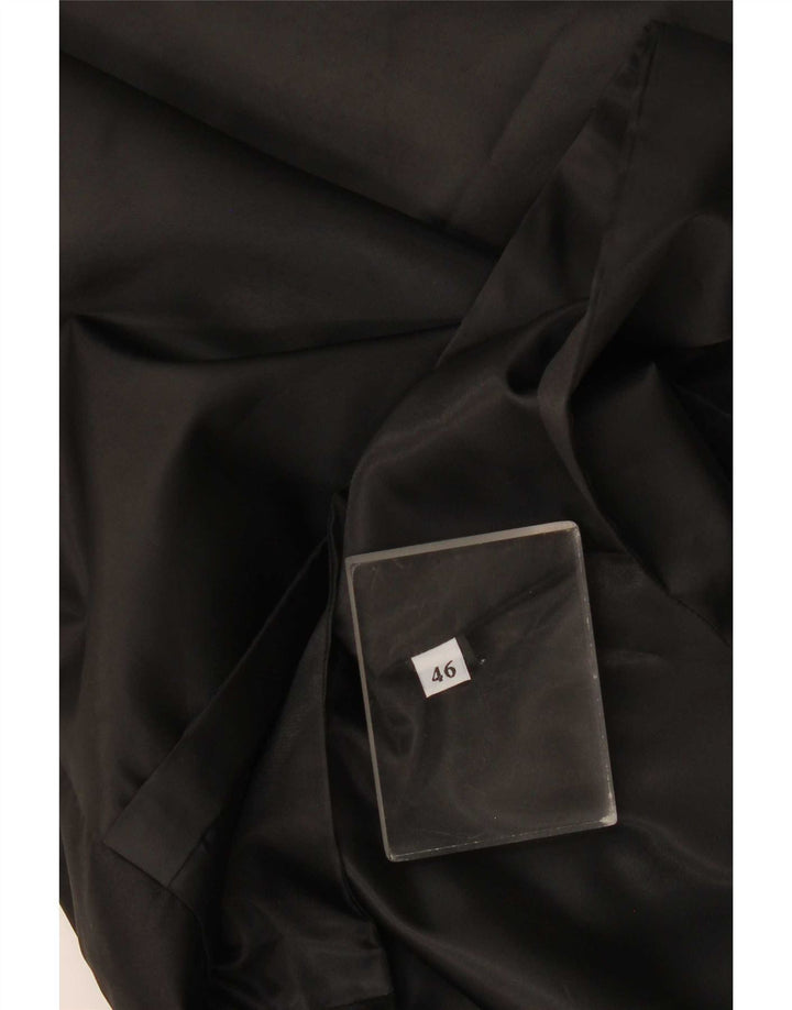 Chaleco vintage para hombre IT 46 Pequeño Negro