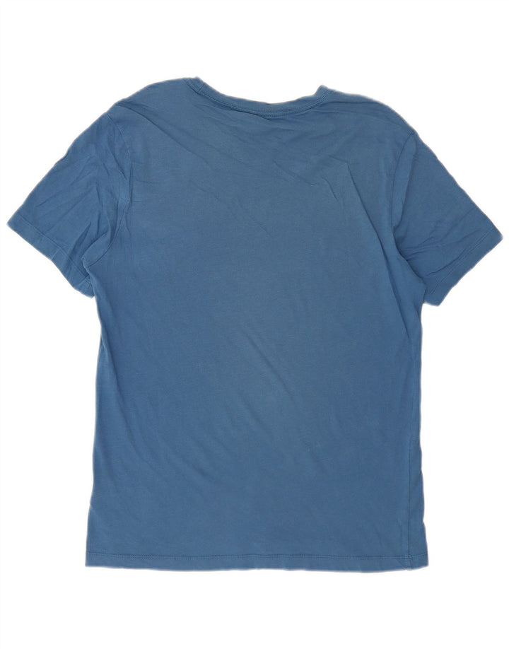 Camiseta NIKE Hombre Top Azul Medio Algodón