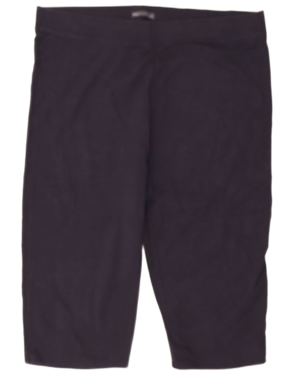 Marks & Spencer Leggings Capri para Mujer UK 24 4XL Algodón Azul Marino