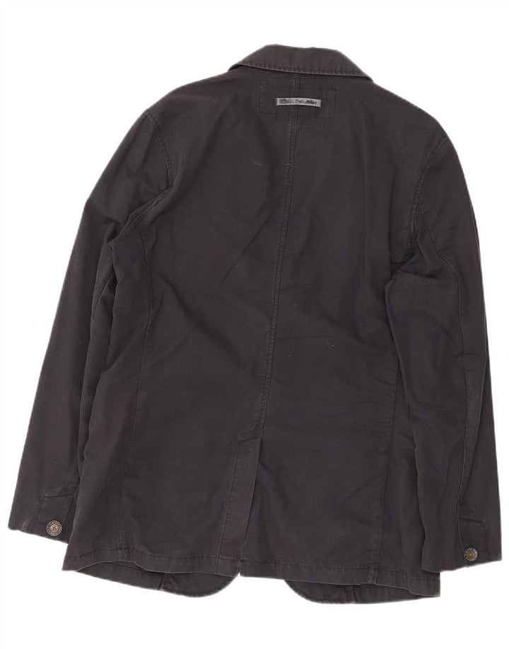 Calvin Klein Chaqueta tipo blazer con 1 botón para hombre UK 42 XL Azul marino