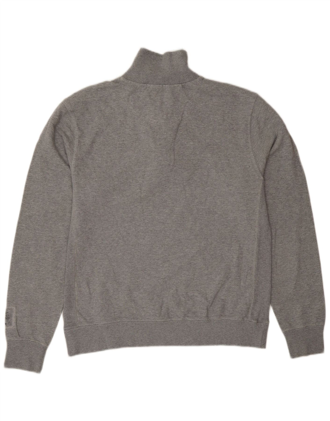 Champion Sudadera Con Cuello Y Cremallera Jumper De Algodón Gris Medio