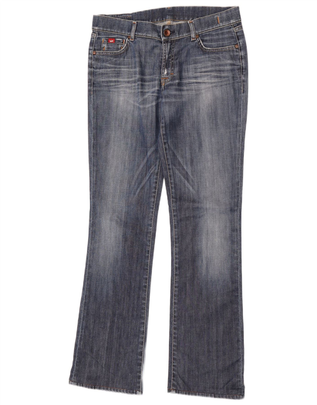 Jeans Bootcut Mujer Gas W30 L32 Algodón Azul