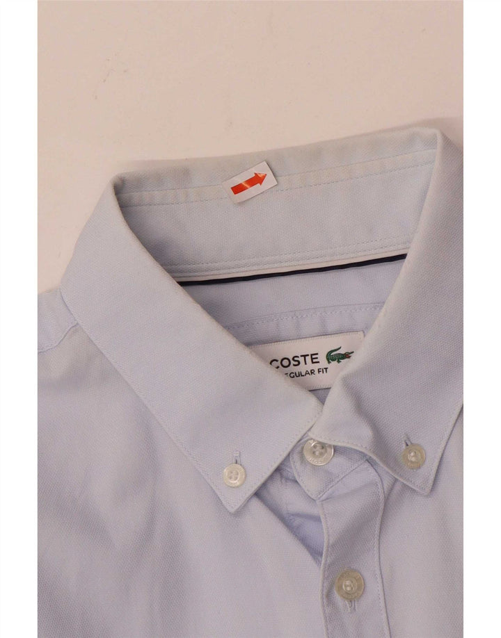 Camisa Lacoste para hombre de corte regular TALLA 41 16 Algodón azul grande
