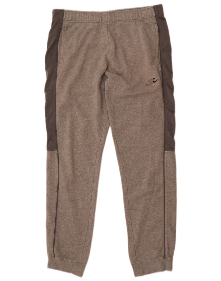 Pantalón De Chándal Nike Hombre Joggers Gris Medio De Algodón Color Block