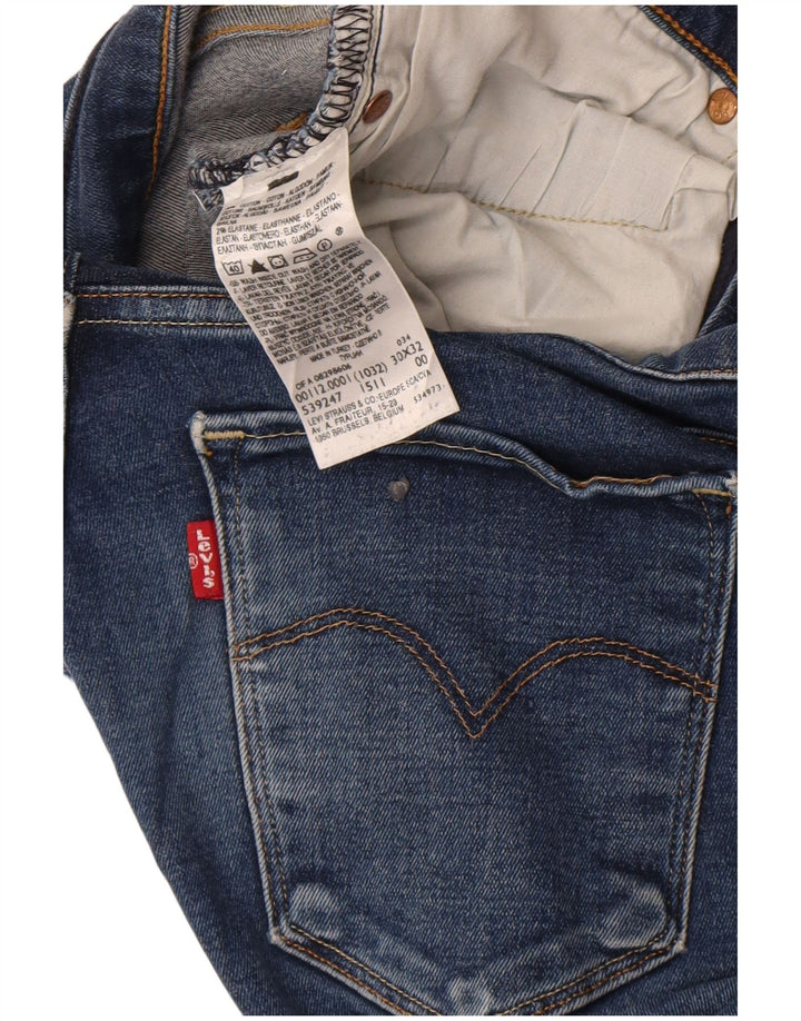 Vaqueros Levi's Mujer Skinny W30 L32 Algodón Azul