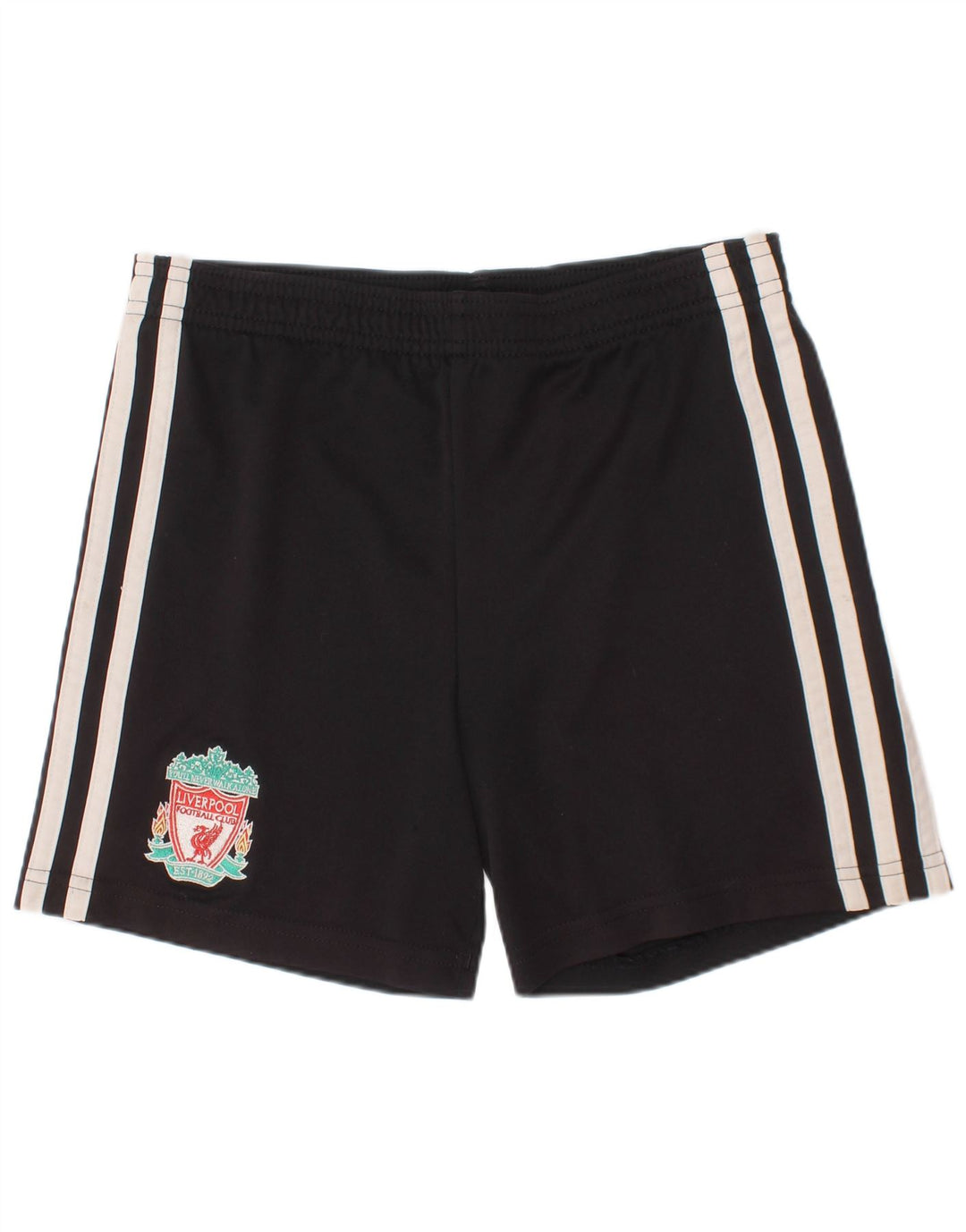 Adidas Boys Liverpool Sport Shorts 5-6 años Negro Poliéster