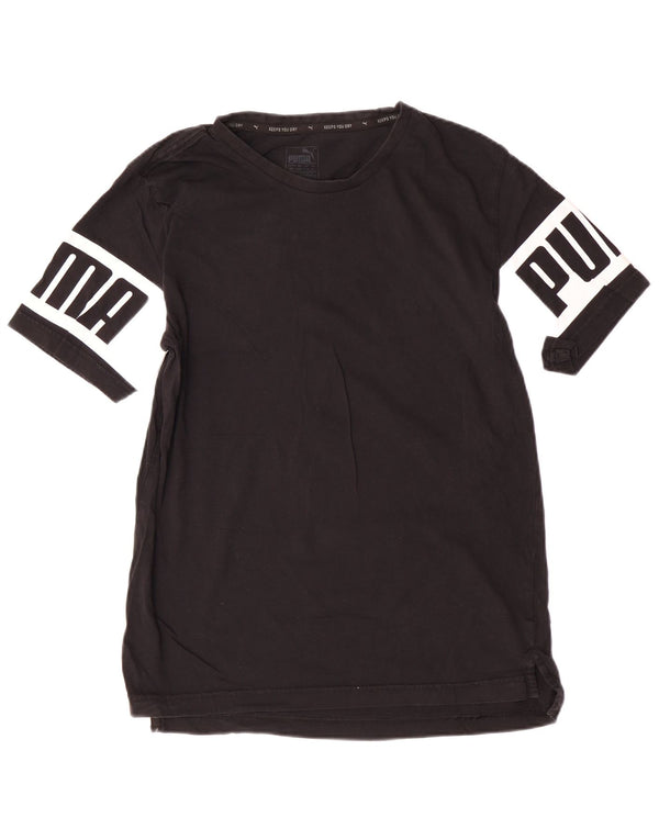 Puma Camiseta gráfica para hombre Top Medium Black