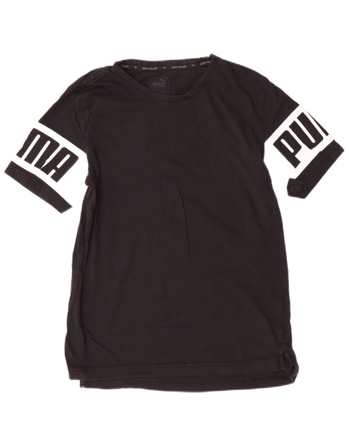 Puma Camiseta gráfica para hombre Top Medium Black