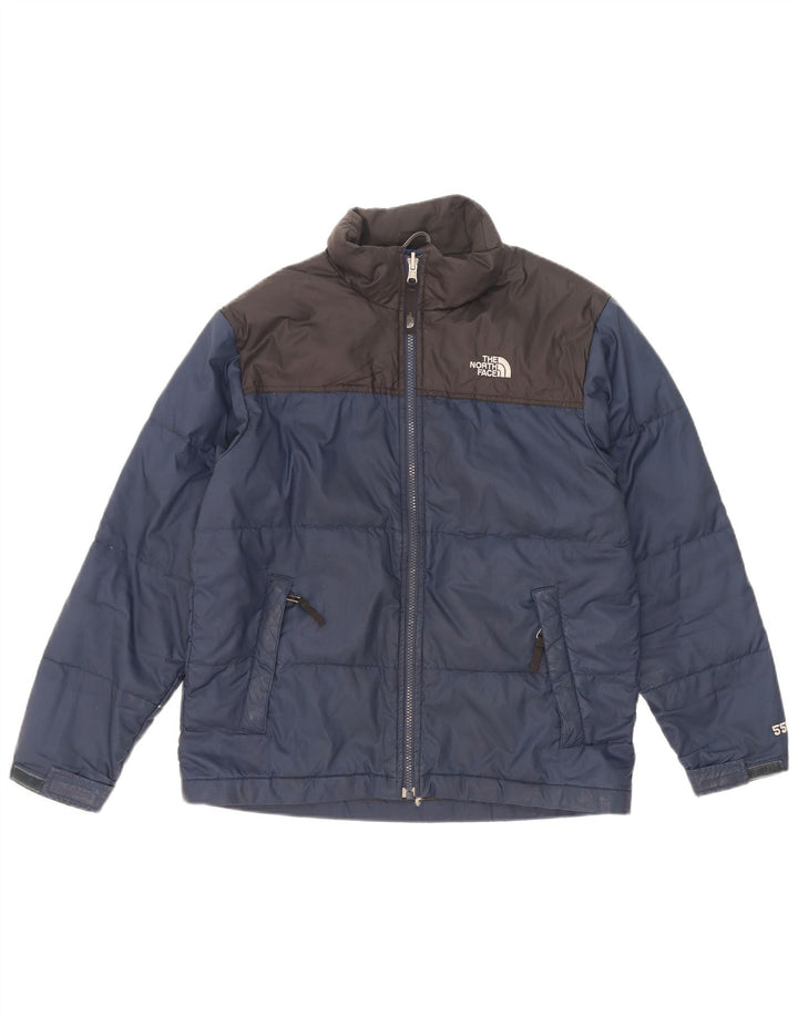 The North Face Chaqueta acolchada para niños 14-15 años Grande Azul Colorblock