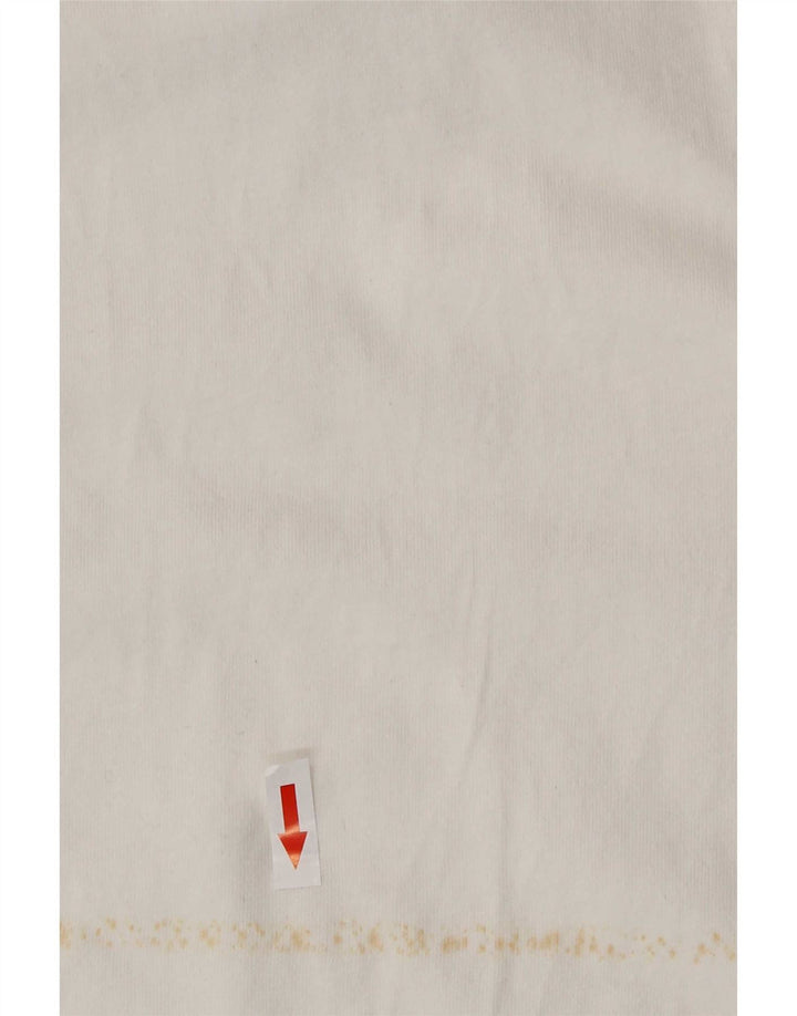 Nike - Camiseta para hombre, talla grande, algodón blanco