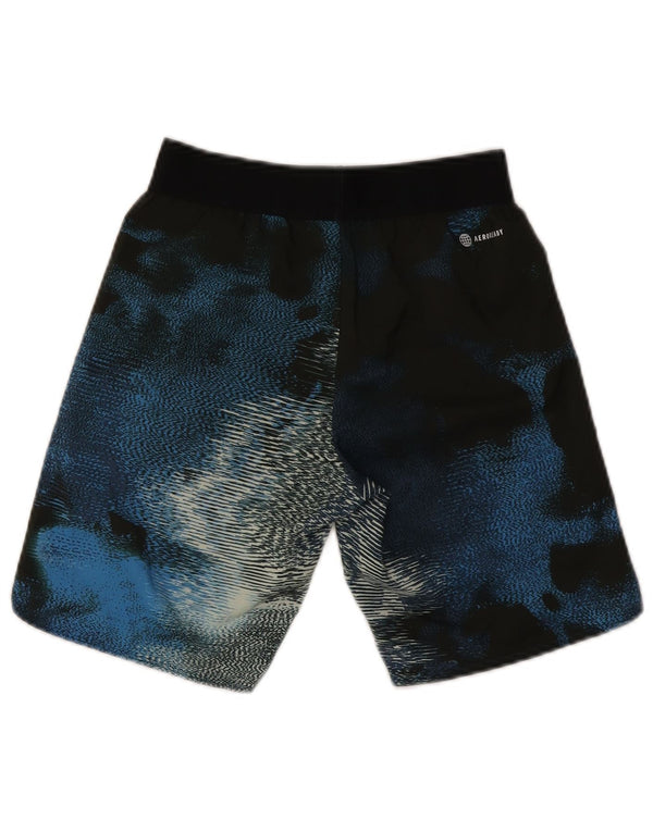 Adidas Pantalones cortos deportivos para niño 11-12 años Azul Colorblock Poliéster