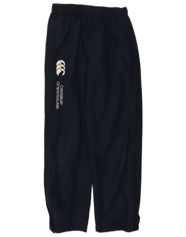 Canterbury Pantalones de chándal con estampado gráfico para niños 11-12 años Azul marino
