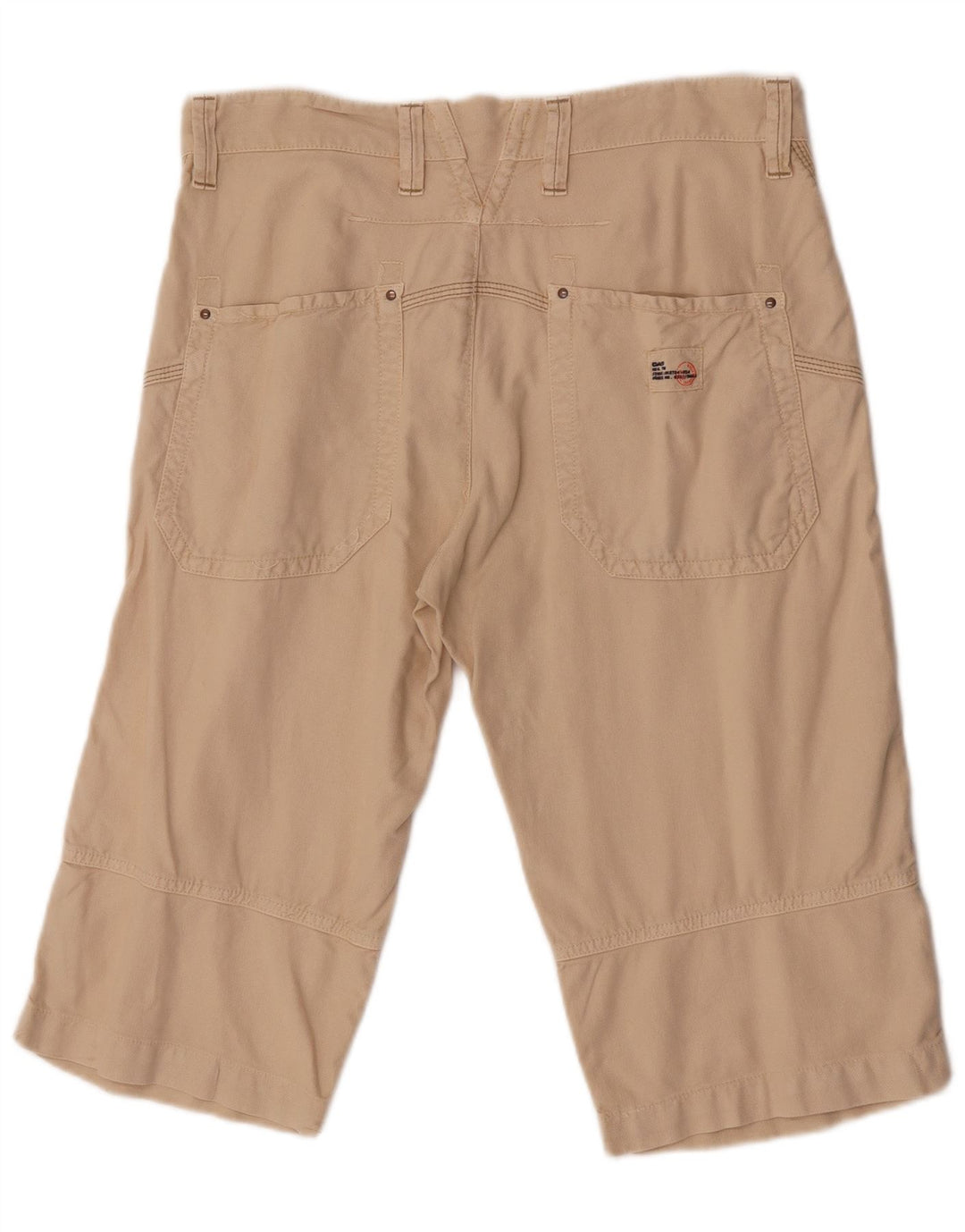 Pantalones cortos chinos Gas para hombre W33 Algodón beige medio