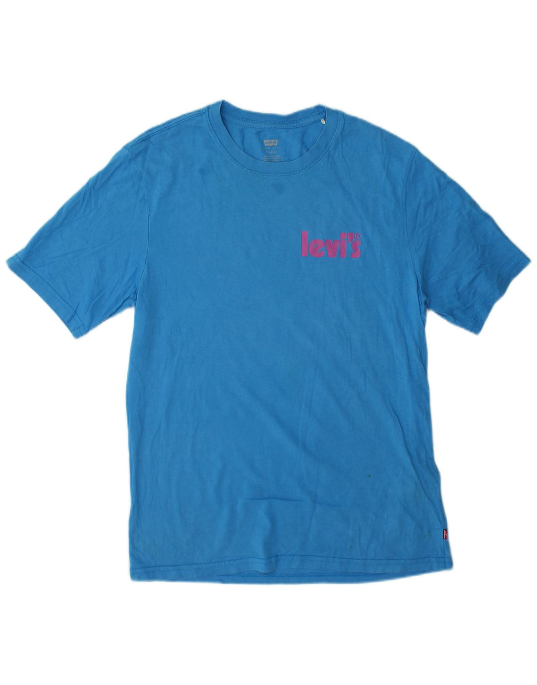 Levi's Hombre Camiseta Relajada Top XS Algodón Azul