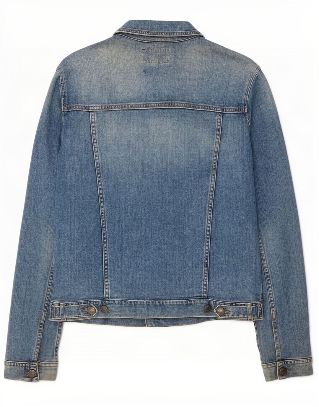 Chaqueta vaquera para mujer Fat Face UK 12 Algodón azul medio