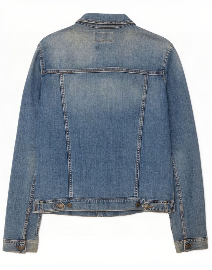 Chaqueta vaquera para mujer Fat Face UK 12 Algodón azul medio