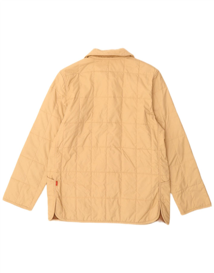 Slam Chaqueta Acolchada Reversible para Mujer UK 44 Medium Beige Nylon