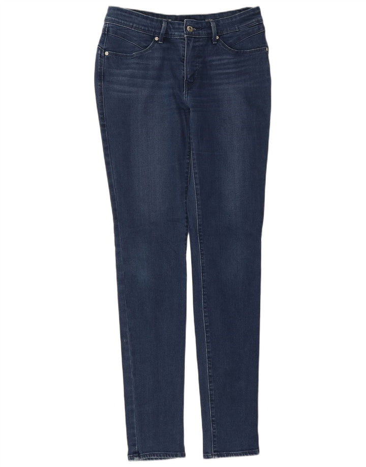 LEVI'S Womens Skinny Jeans W27 L34 Blue Cotton