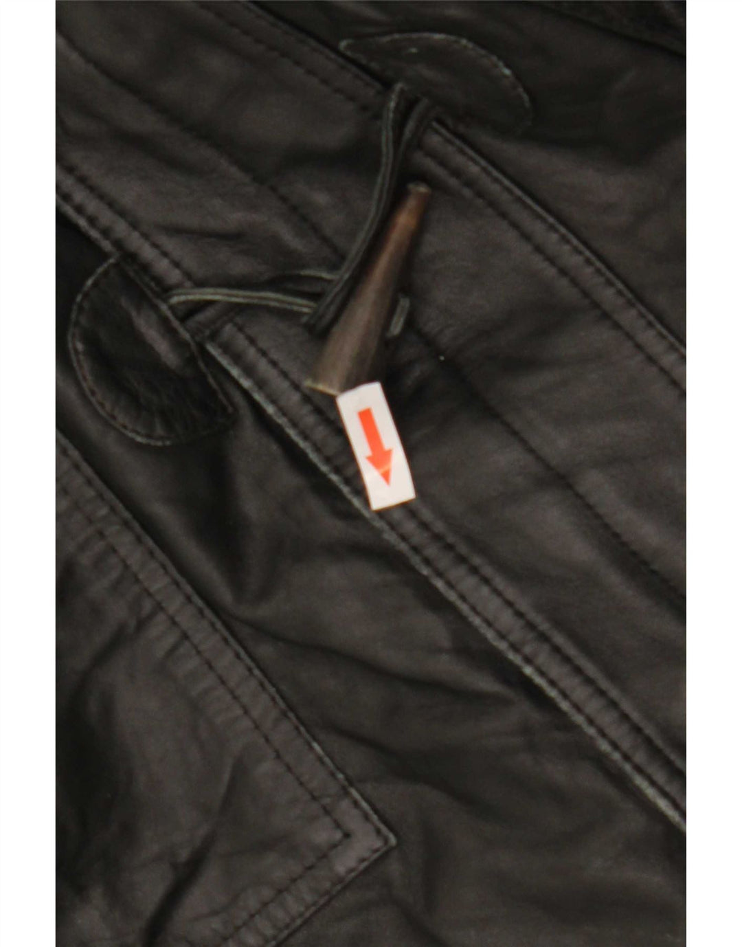 Conbipel - Abrigo de piel tipo trenca para hombre IT 50 grande negro