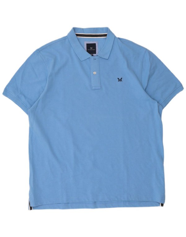 Crew Clothing Polo para hombre 2XL Algodón azul