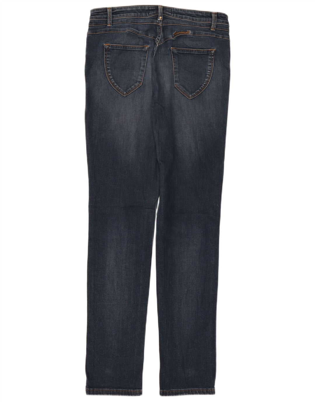 TRUSSARDI Vaqueros ajustados para mujer IT 44 Medium W28 L32 Azul