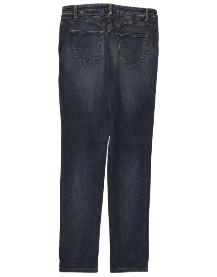 TRUSSARDI Vaqueros ajustados para mujer IT 44 Medium W28 L32 Azul