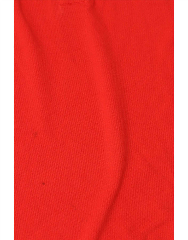 Champion Polo Para Hombre De Algodón A Rayas Rojas Grande