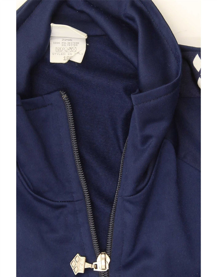 Arena Hombre Graphic Chándal Top Chaqueta XL Azul Marino Colorblock Poliéster
