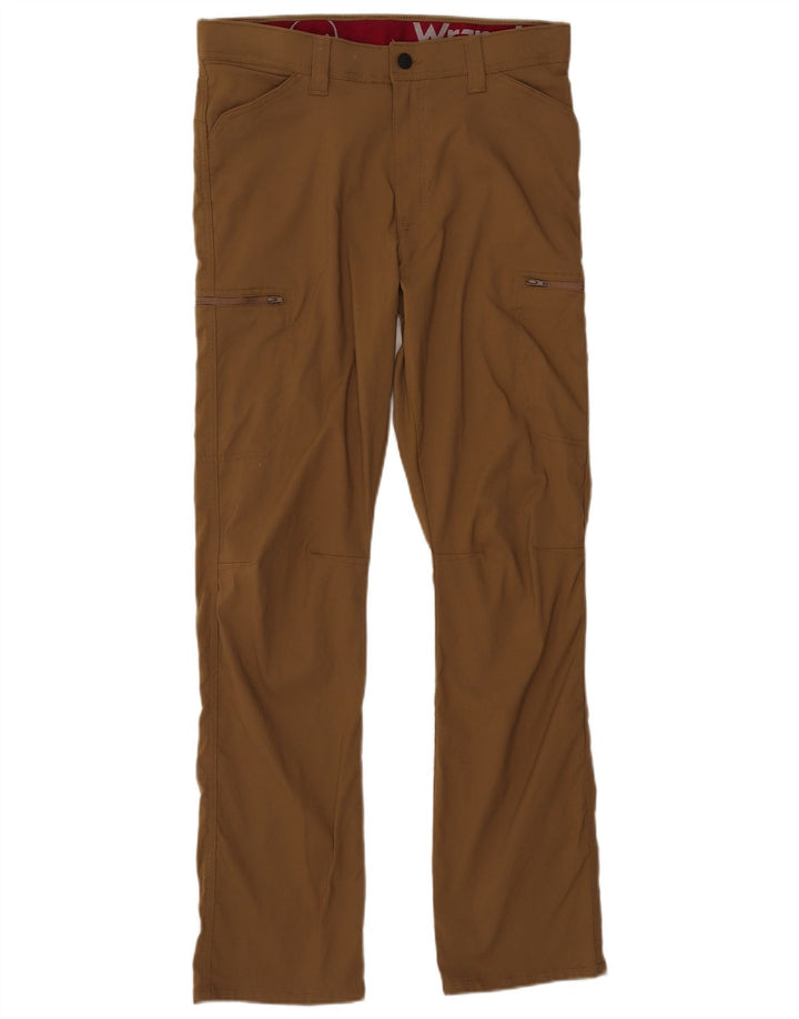 WRANGLER Pantalón cargo recto para mujer W32 L32 Nylon beige