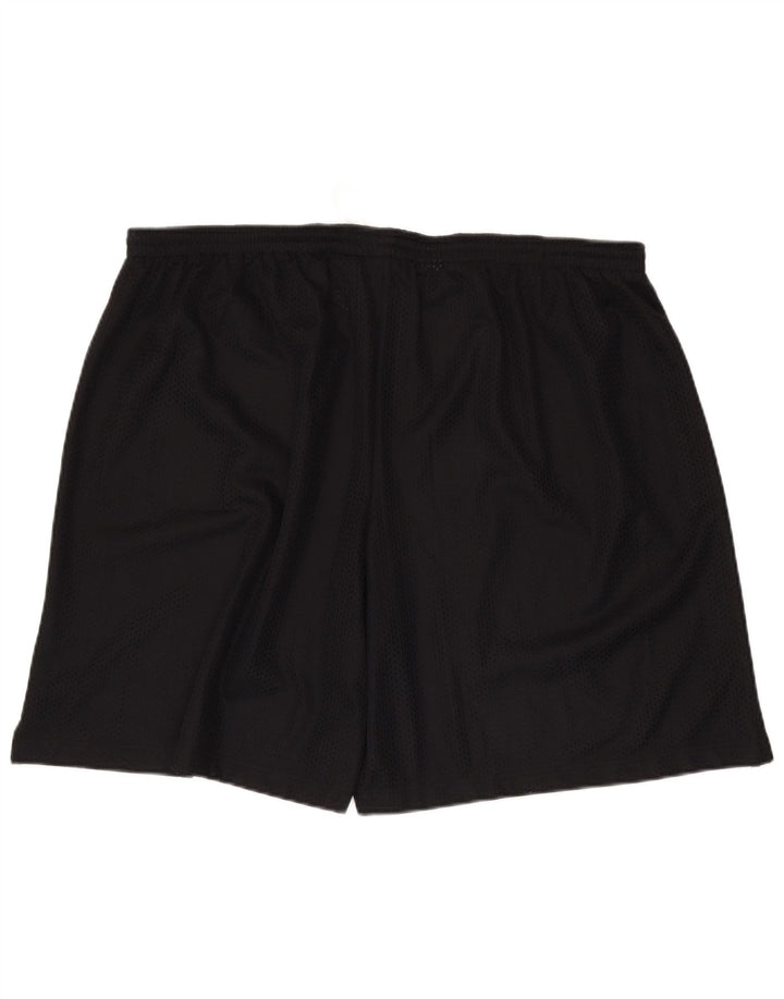 Champion Pantalones cortos deportivos para hombre 3XL Poliéster negro