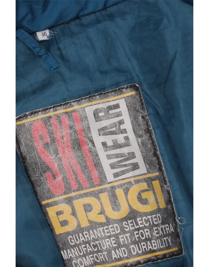 Brugi Chaqueta de esquí con capucha para hombre IT 56 3XL Poliamida multicolor