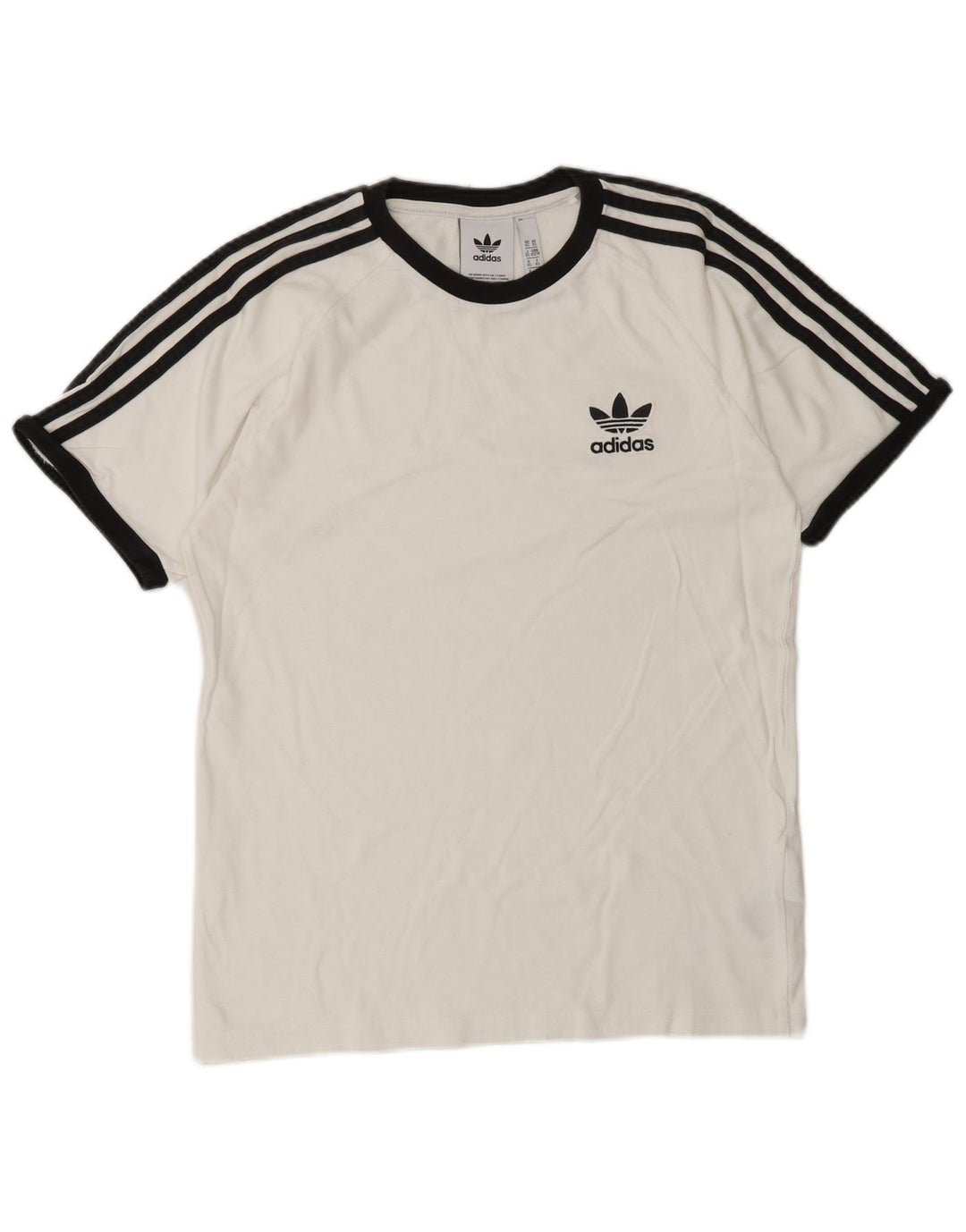 ADIDAS Camiseta Hombre Top XS Blanco Algodón